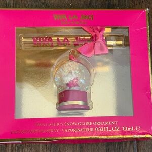 Juicy Couture Viva La Juicy Perfume and Snow Globe Set - Pink